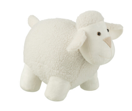 Cale porte mouton blanc large - Jline