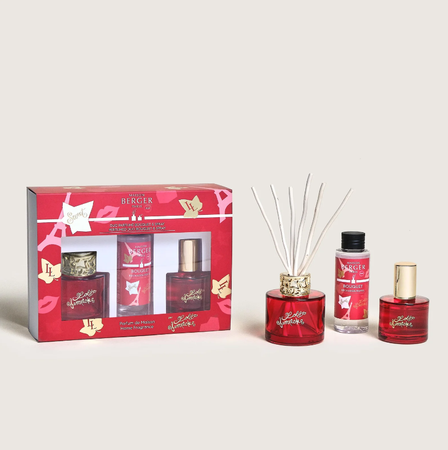 Duo mini bouquet & spray d’intérieur Lolita Lempicka Sweet - Maison Berger