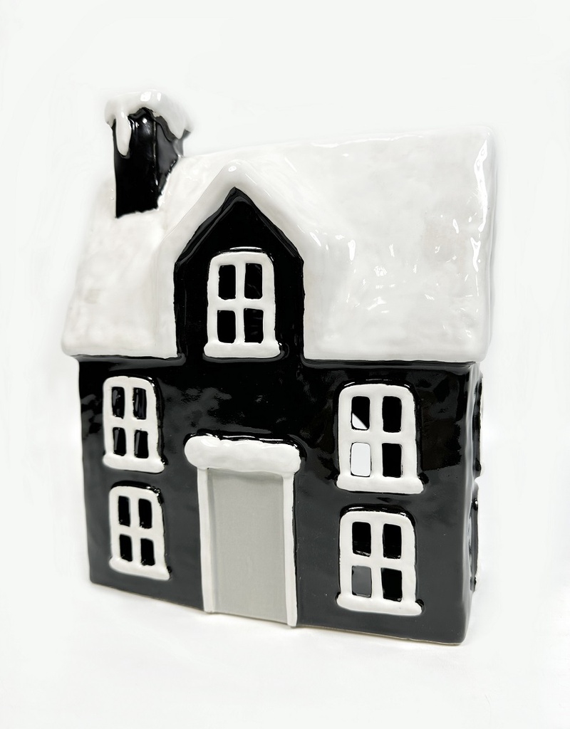 Lanterne House 2 noir et blanc - Fancy