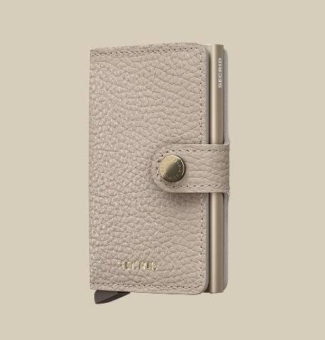 Miniwallet Pebble Latte - Secrid 