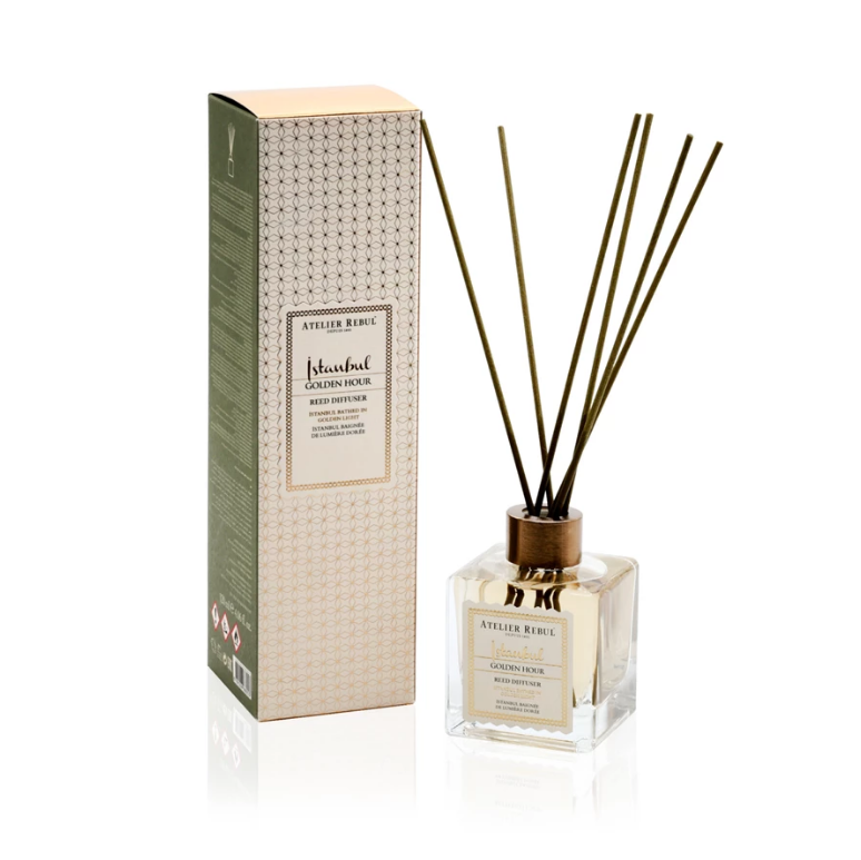 Bâtonnets parfumés Istanbul GOLDEN HOUR 120 ml - Atelier Rebul