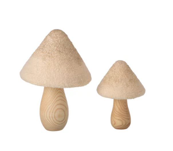Champignon bois et beige small - Jline 
