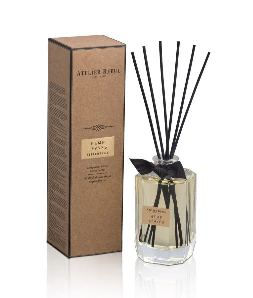 Bâtonnets Parfumés Hemp Leaves 200ml - Atelier Rebul